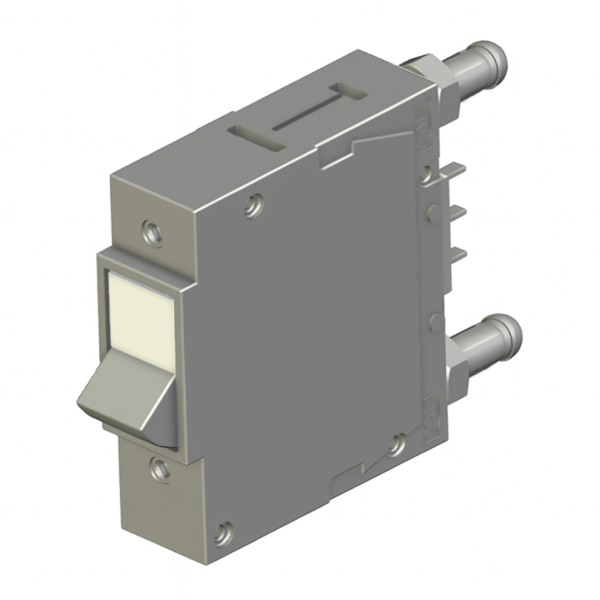 DD-Frame MCB: 1P, rocker handle with plug-in termination
