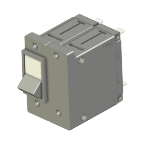 C-Frame MKIV MCB: 2P, rocker handle with quick-connect termination