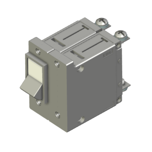 C-Frame MKIV MCB: 2P, rocker handle with screw termination