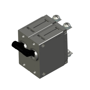 C-Frame MKIV MCB: 2P, standard handle with screw termination