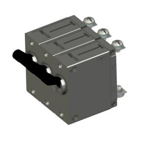 C-Frame MKIV MCB: 3P, standard handle with screw termination